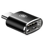 Adaptor Baseus Mini OTG CATOTG-01, negru - imagine 2