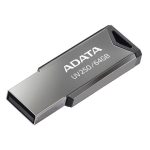 Memorie USB ADATA UV250 64 GB, USB 2.0, Argintiu