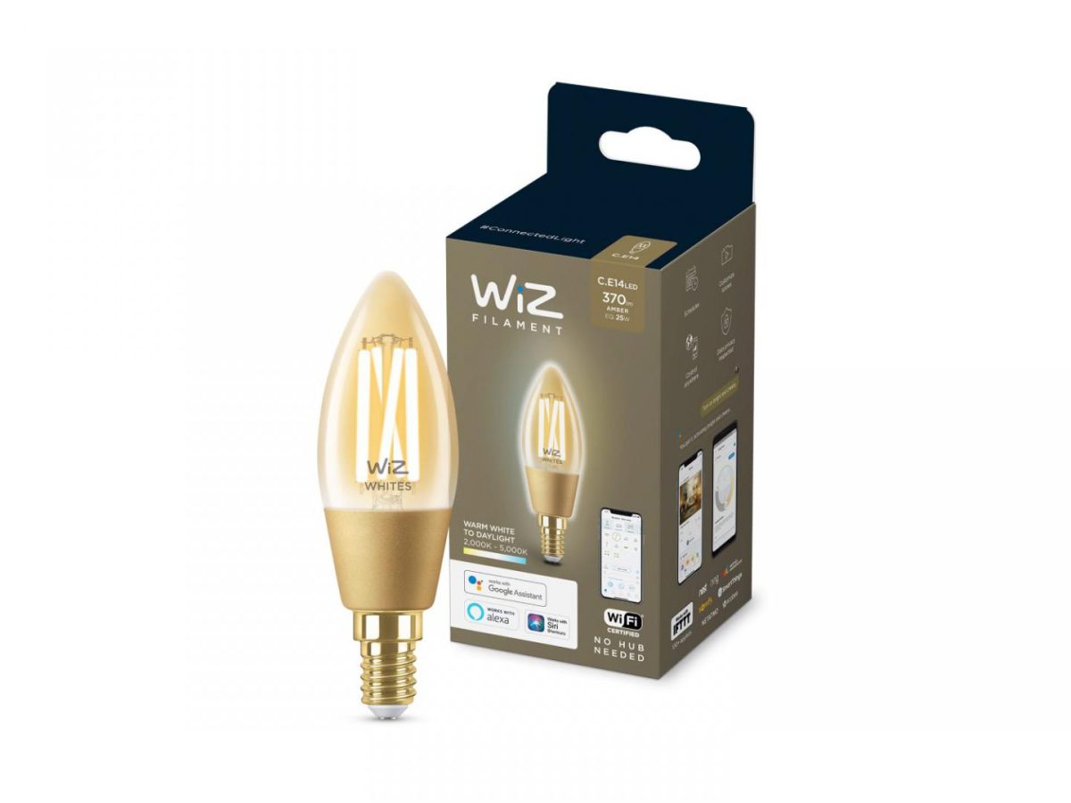 overlay_2478372233f3cb0ea02f3054c207f1f5.JPEG Bec LED inteligent vintage (decorativ) WiZ Connected Filament Gold C35 - imagine 1