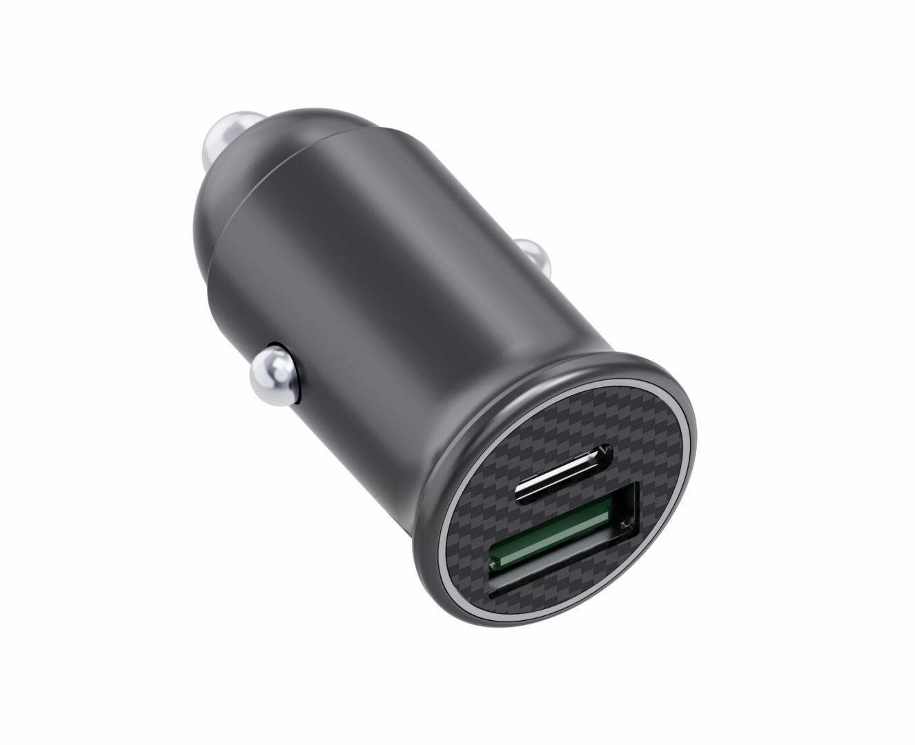 overlay_24791f118f73a7486a6d5326c949a5a0.jpg INCARCATOR AUTO SERIOUX 60W 12V, Alimentator/încărcător auto cu USB, Ieșire - imagine 1