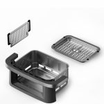 FRITEUZA DUBLA CU AER CALD HEINNER AirBake Revolution HAF-C10DB22GREY - imagine 5