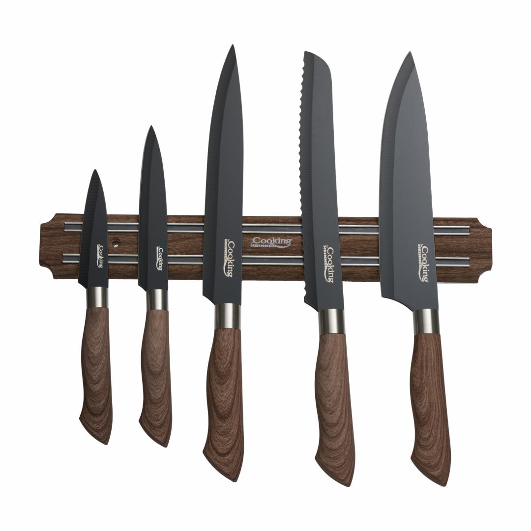 overlay_24aaf6f798f79119ac1c8590dff40e73.jpg SET CUTITE DE BUCATARIE, 6 PIESE, PERFECTO, COOKING BY HEINNER - imagine 1