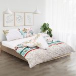 Lenjerie kingsize, bumbac,132 TC, Aria - imagine 3