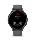 Ceas Garmin Venu 3S Pebble Gray Slate - imagine 2