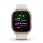 Smartwatch Garmin Venu SQ2 Ivory/Peach - Music Ed., display AMOLED, - imagine 2