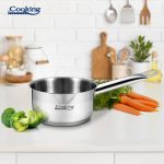 CASEROLA INOX 14X7 CM, 1 L, MAESTRO, COOKING BY HEINNER - imagine 2