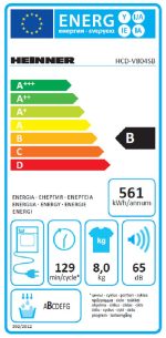 USCATOR DE RUFE CU CONDENSARE HEINNER HCD-V804SB - imagine 6