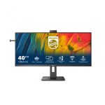 Monitor Consumer Philips 40B1U5601H/00, 40", 3440 x 1440 pixeli, Black,