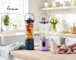PORTABLE BLENDER FRAM FBP-P74BL - imagine 8
