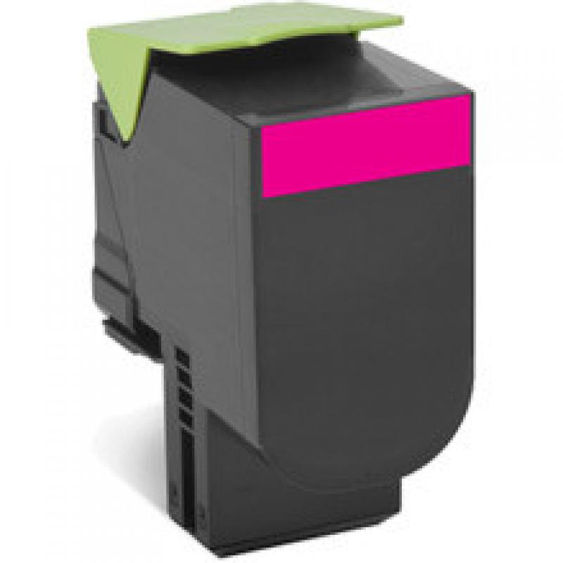 overlay_2677bed0d330fa0f7205a6dd3f653d4b.jpg Toner Lexmark 80C0H30, magenta, 3 k, CX410de , CX410de with - imagine 1