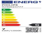 Bec LED inteligent vintage (decorativ) Philips Hue Filament Edison ST64 - imagine 2