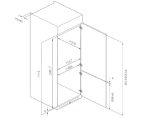 Combina frigorifica HEINNER HCNF-BIM403INVD, No Frost, 403 l, Clasa D, - imagine 2