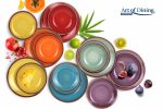 SERVICIU  MASA CERAMICA 18PCS, AQUARELLE, ART OF DINING BY
