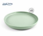 SET 6 FARFURII INTINSE CERAMICA 27 CM, YVONNE, ART OF