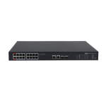 DAHUA Switch 20 porturi, 16 portuti POE, Unmanaged, Layer 2, - imagine 2