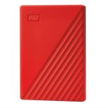 HDD Extern WD My Passport, 2TB, 2.5", Rosu, USB 3.2