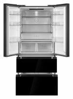 Combina frigorifica HEINNER HCFD-M516INVHGBKE++, No Frost, 516 l, Clasa E, - imagine 2