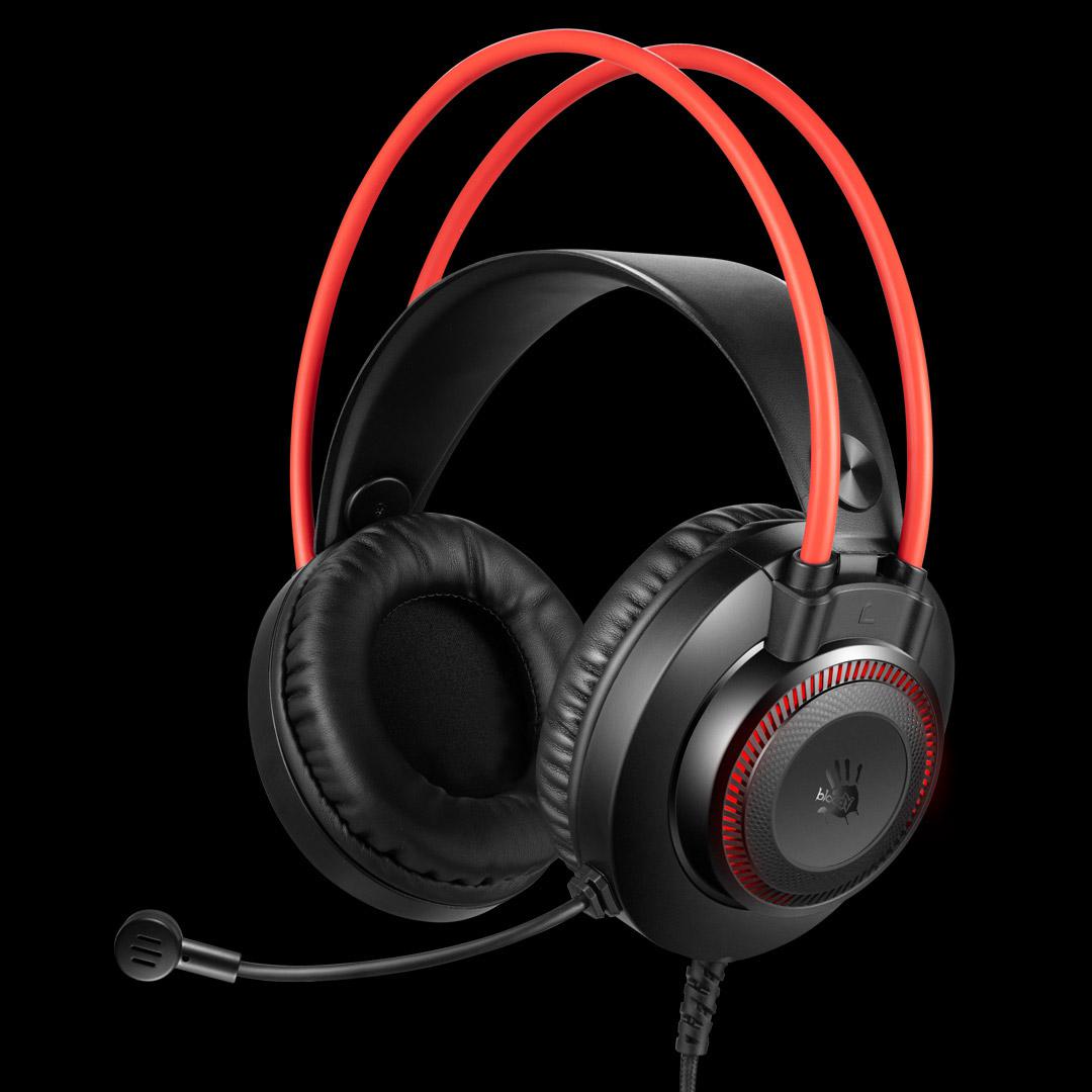 overlay_28a1b9c9cf1d668d00eb0ea355ad15cd.jpg Casti Gaming Head-band A4TECH G200, Wired, Multicolor - imagine 1