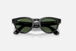 RayBan Meta HEADLINER Low Bridge Fit - Shinny Black - - imagine 5