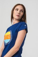 TRICOU  ROATA FAMILIE FEMEI   ROYAL BLUE-XS - imagine 6