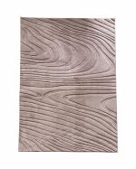 Covor, model in relief,Wave, 120x160 Brown