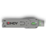 Lindy USB A Port Blocker (fara cheie) Green  Description - imagine 2