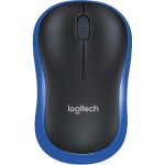 Mouse Logitech M185 Wireless, 1000 DPI, albastru - imagine 2
