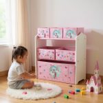 Dulap depozitare jucarii Unicorns,U-Grow - imagine 3