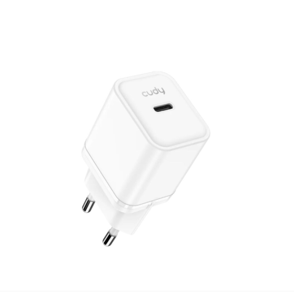 CUDY 20W USB-C Charger, GaN, 1 USB-C port, QC+PD 3.0,