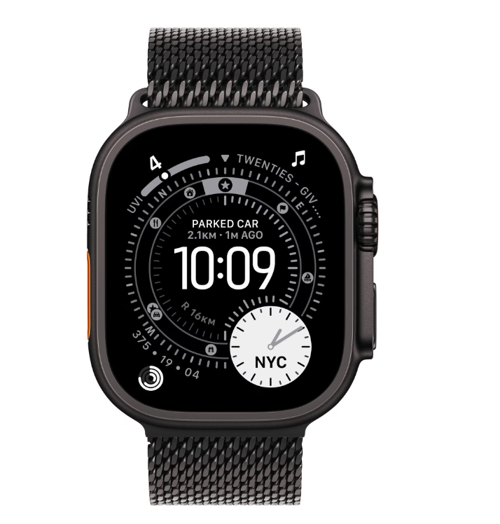 overlay_299b939d9a62352f1d09613d174620a8.png Apple Watch Ultra 3 GPS + Cellular 49mm Black Titanium Case with Black - imagine 1