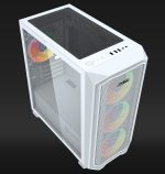 Carcasa Aqirys Wezen Midi Tower White RGB - imagine 3