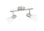 Spot Philips Essentials Burlap, 2xE14, 2x40W, IP20, 14.5x29x19.5cm, Crommat