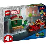 IRON MAN CU MOTOCICLETA SI HULK, LEGO 76287 - imagine 2