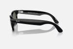 Ray-Ban Meta Wayfarer AI Glasses Shiny Black/G-15 Green - imagine 3