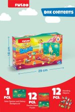 PUZZLE DIN SPUMA EVA, SPATIUL COSMIC, 25 PIESE, PUEDO - imagine 3