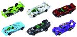 MACHETA DIE CAST, SET 3 MASINI CURSE, SCARA 1/64, 7.5CM,