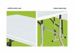 HEINNER SET MASA CU 2 BANCI PLASTIC PLIABILE - imagine 5