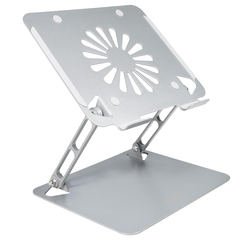 overlay_2ac02960e2946d484b6186883a90e8da.jpg Stand Notebook Spacer 15.6″, pliabil si ajustabil,inalta laptop pana la - imagine 1