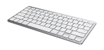 Tastatura Trust Wireless, numar taste 85, alb - imagine 2