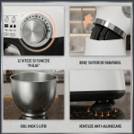 Mixer planetar FRAM FPM-D1010WHBK - imagine 17