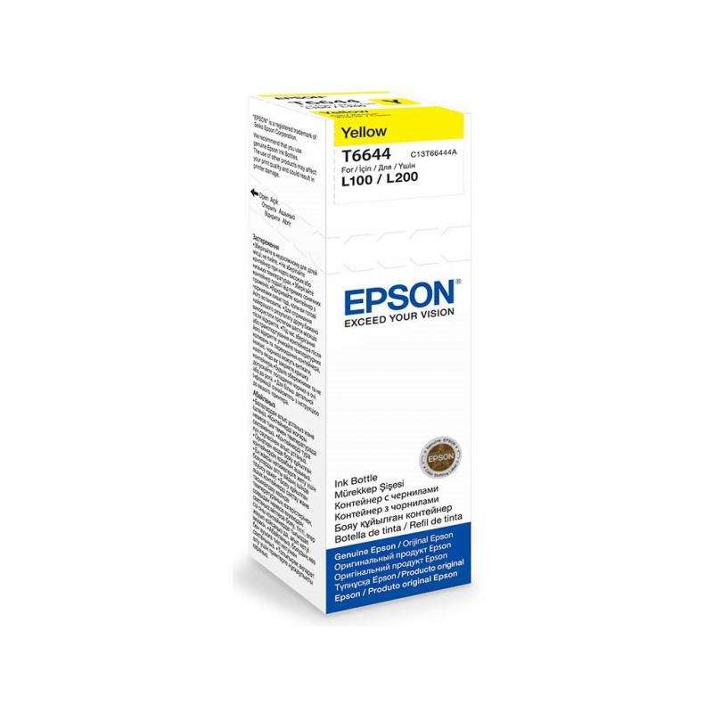 overlay_2b441b100bb44d1d5134f3fc16e9fbe5.jpg Cartus cerneala Epson T6644, yellow, capacitate 70ml, pentru echipamente CISS - imagine 1