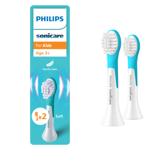 Rezerve PHILIPS Sonicare Kids Compact HX6032/90, Pachet de 2 capete