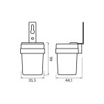 Senzor crepuscular aplicat Vivalux DELTA, 230V, 6A, IP44,35.5x44.1x46mm ,Alb - imagine 2