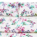 Set de pat king size bumbac,144TC,Sakura - imagine 4