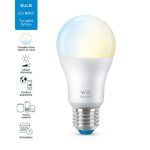 Bec LED inteligent WiZ Connected Whites A60, Wi-Fi, E27, 8W - imagine 4