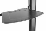 Stand TV mobil Serioux ajustabil TV03H-610TW, dimensiuni: 1350x683x2281mm, compatibilitate - imagine 7