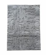 Covor, model in relief,Vista,80x150 Gri
