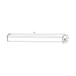 Aplica LED pentru baie Vivalux VISTA, 15W, 1200 lm, lumina - imagine 2