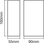 Aplica LED pentru exterior Ledvance Endura Style UpDown, 12W, 700 - imagine 4