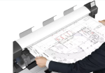 Scanner Large Format Canon LM36, dimensiune A0 (36"), pentru TM-340,